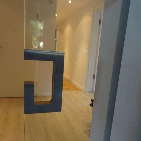 Design-Griff für Glasschiebetür