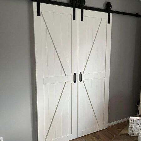 Schiebetür weiß