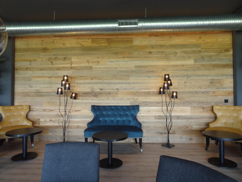 Wandpaneel Design aus Holz